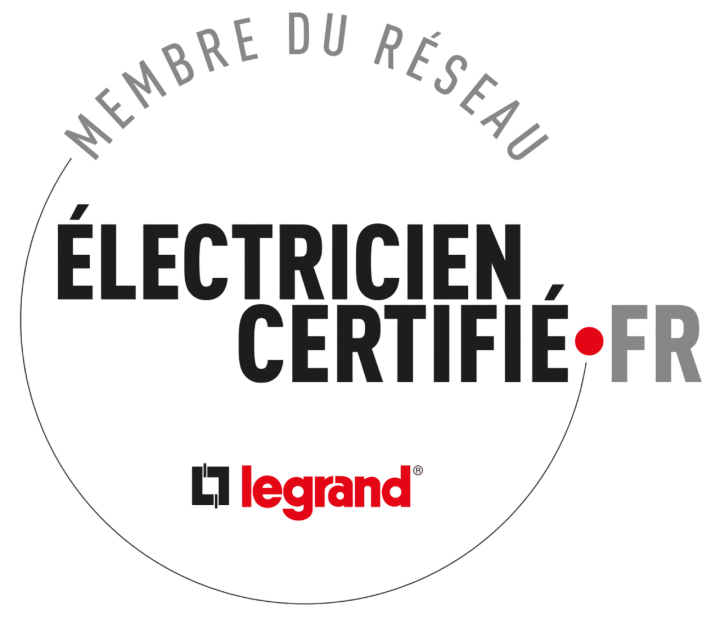Logo électricien certifié Legrand Liffré
