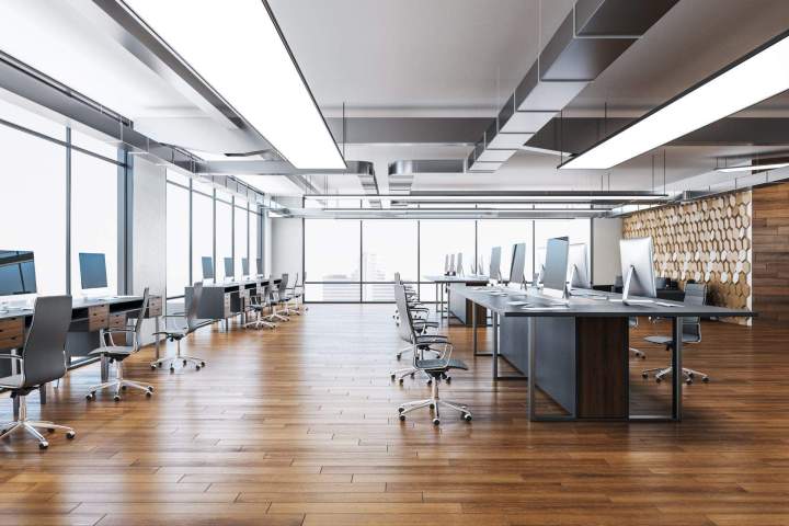 Eclairage et câblage bureau Liffré